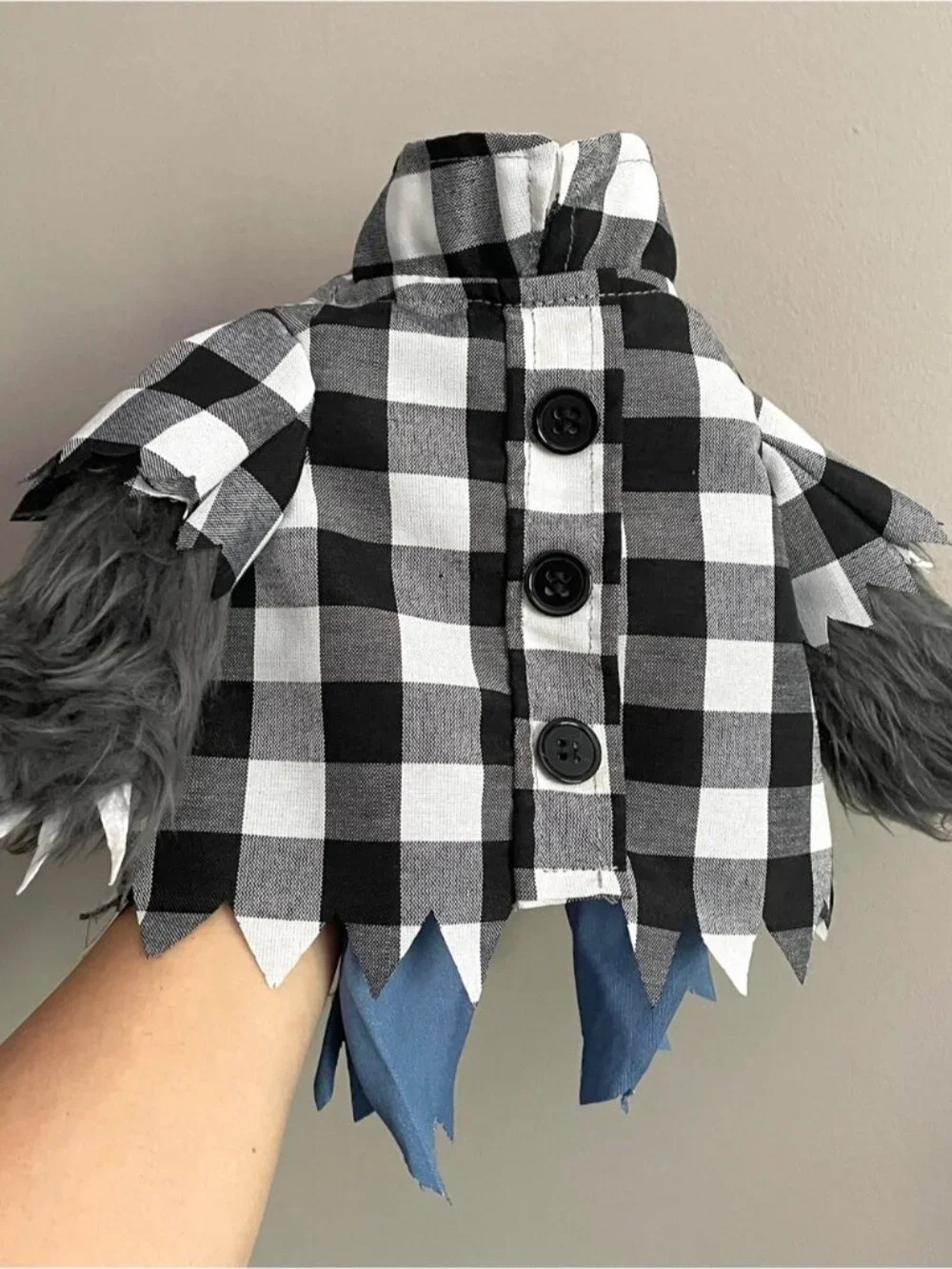 Werewolf Costume for Small Pets - 7-10lbs